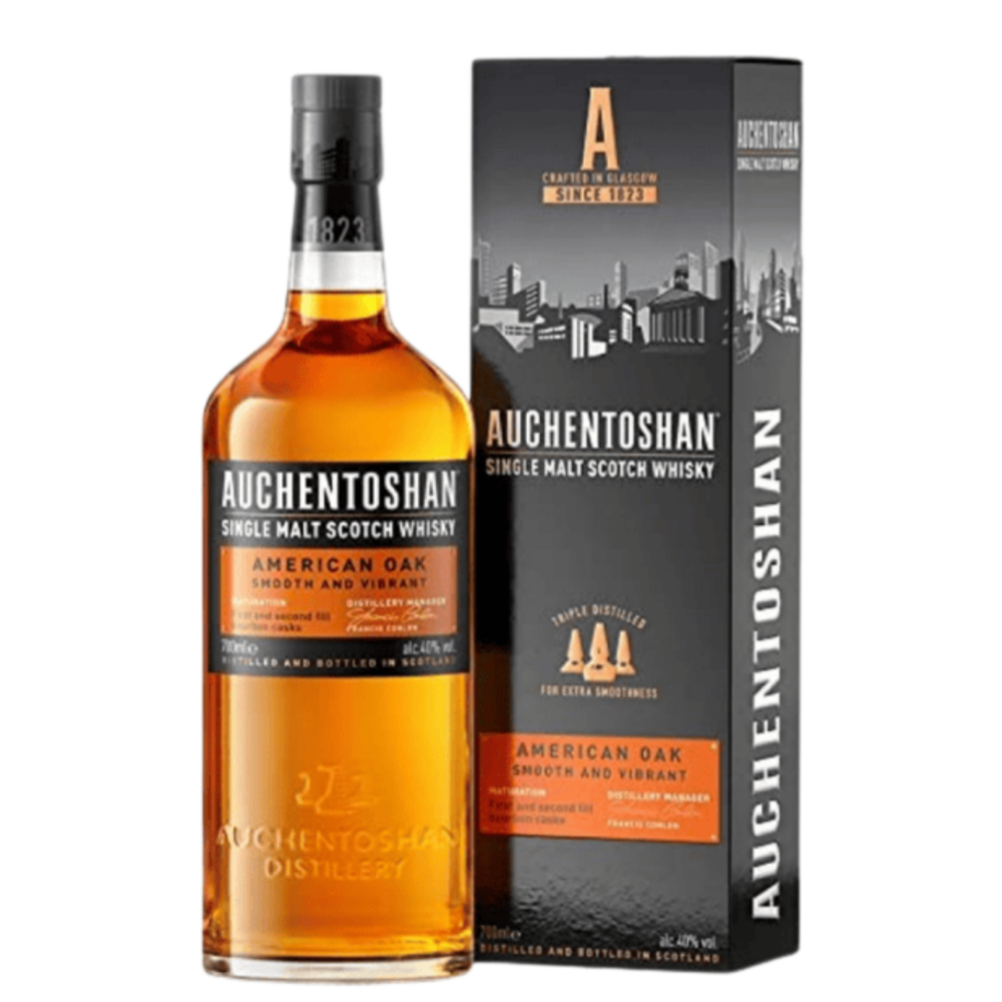 AUCHENTOSHAN歐肯 美國橡木桶 0.7L