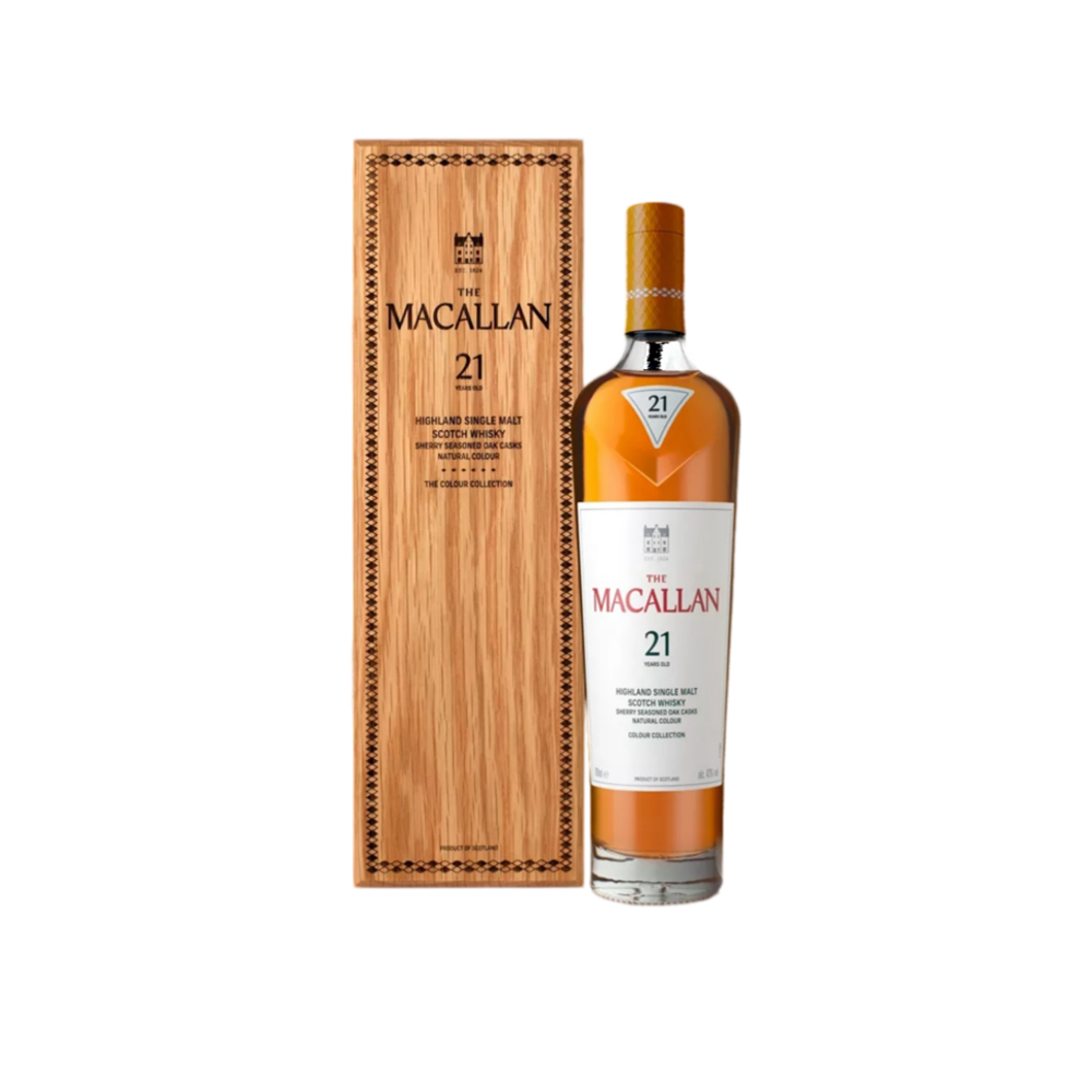 THEMACALLAN麥卡倫 臻彩系列21年 0.7L