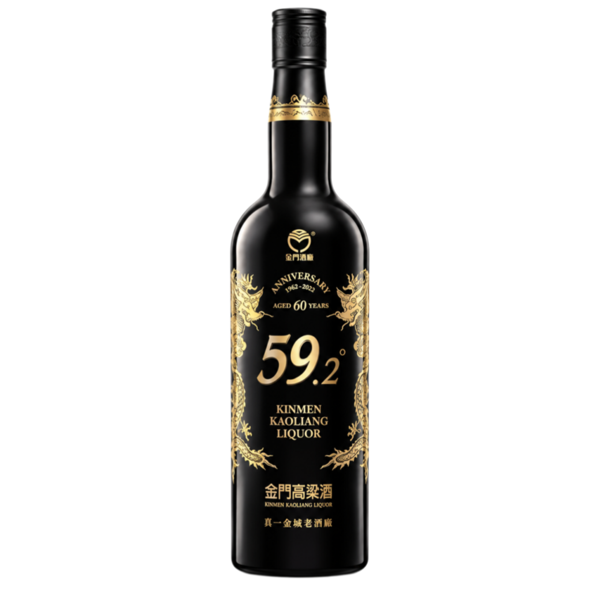 金門高粱-白金龍溯源-首席特調版 黑 0.6L