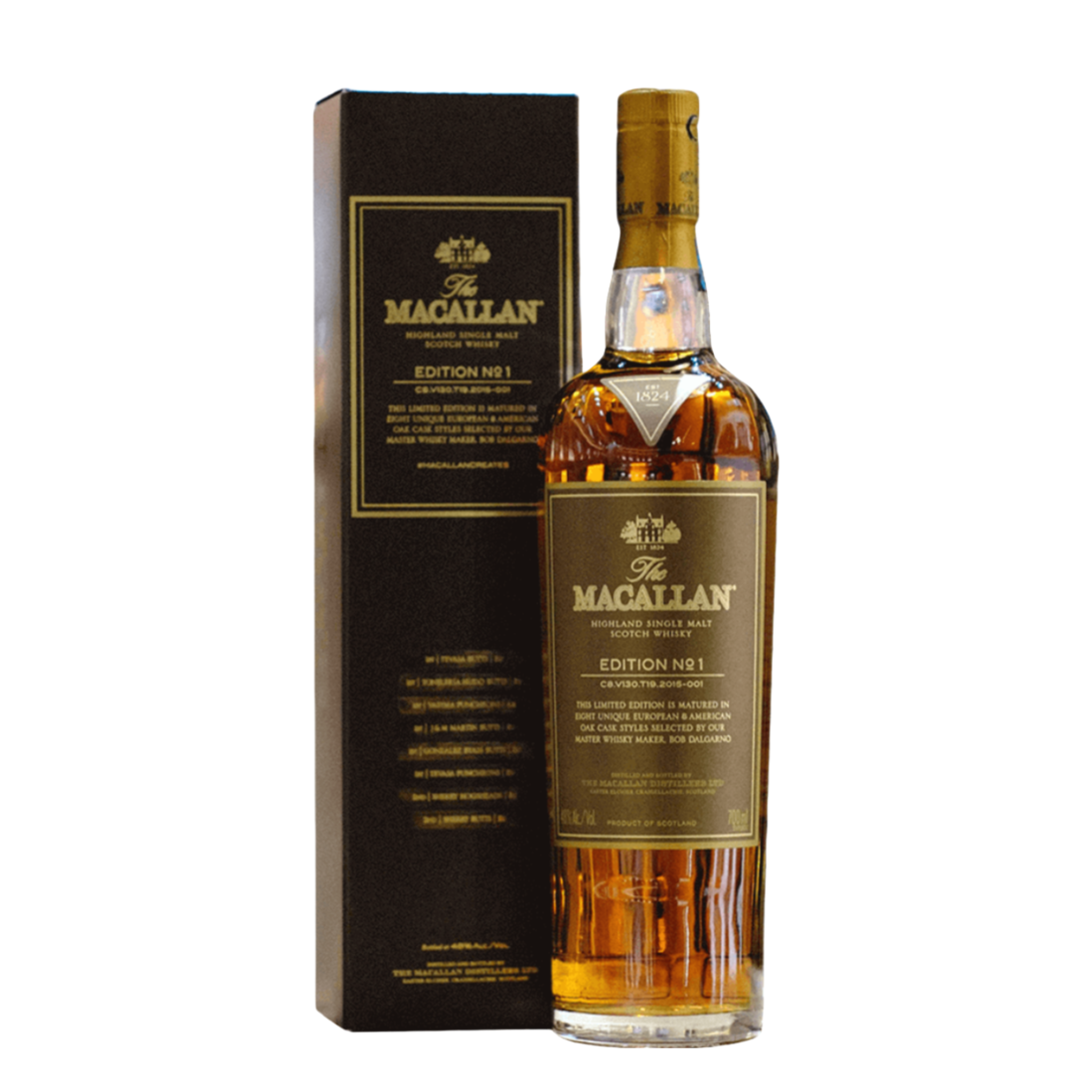 THEMACALLAN麥卡倫 EDITION-NO.1 104年2015年 0.7L